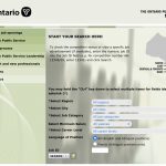 Applying for Jobs on the Ontario Public Service Careers Website